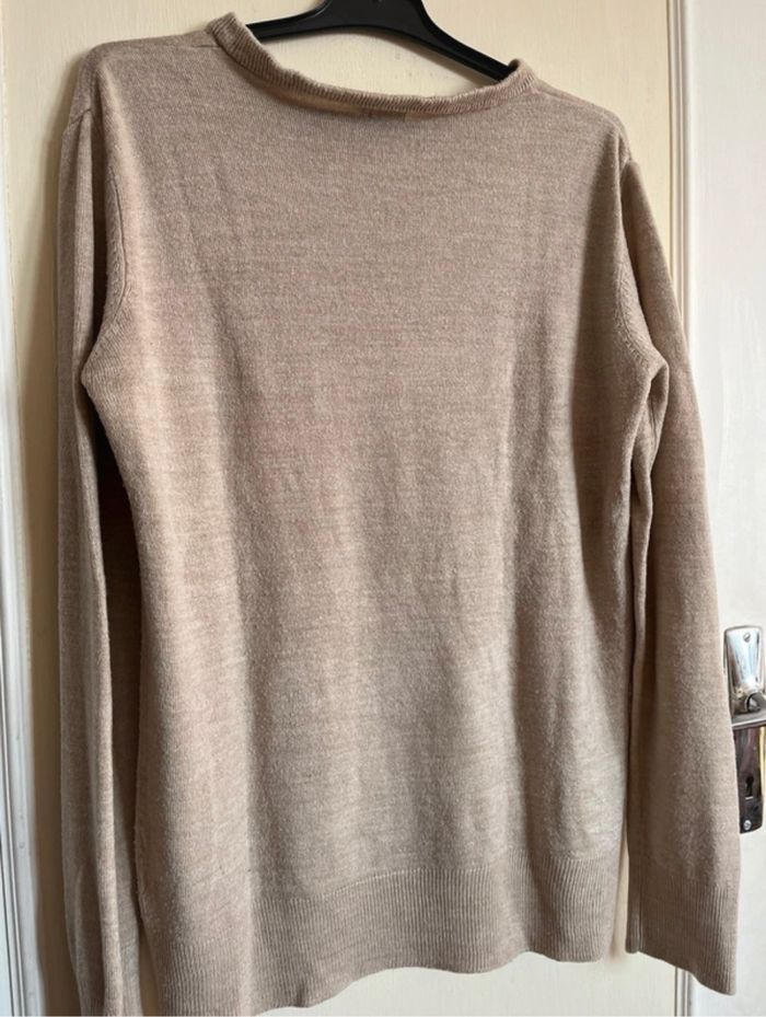 Pull beige - photo numéro 4