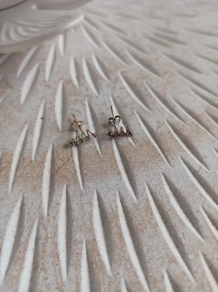 Boucle d'oreille argent - photo numéro 2