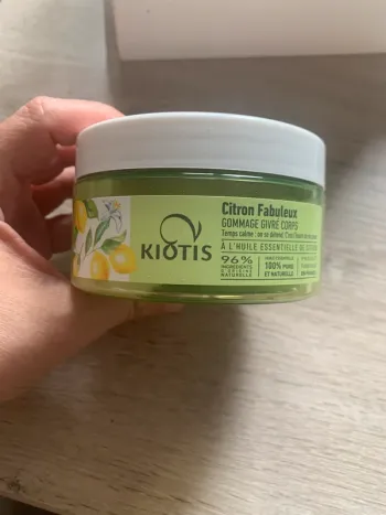 Gommage citron fabuleux