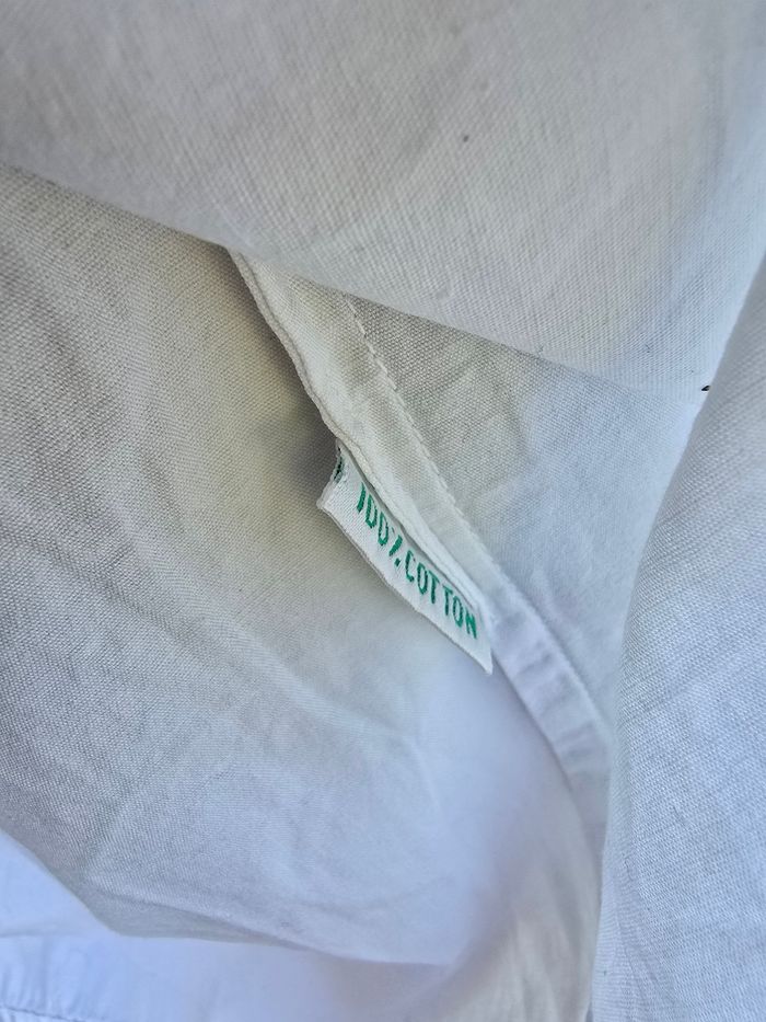 Chemisier blanc fine broderie 🍒vintage 90🍒taille 36/38/40 - photo numéro 10