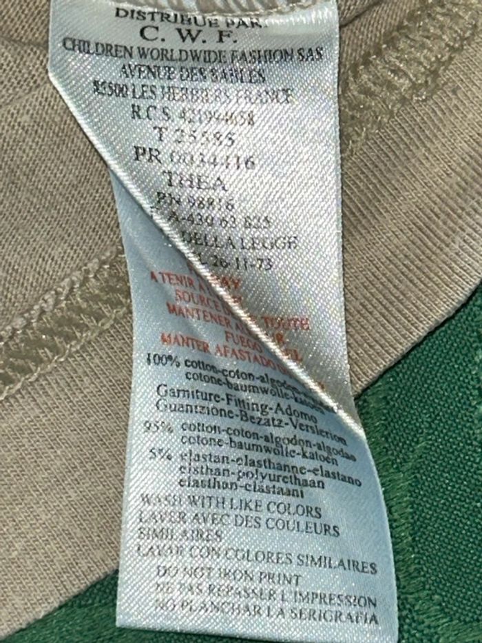 Pull léger beige 8 ans garçon Timberland - photo numéro 5