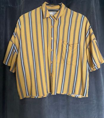 Chemisier manches courtes oversize