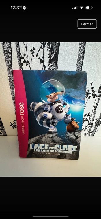 Livre L'âge de glace, les lois de l'univers