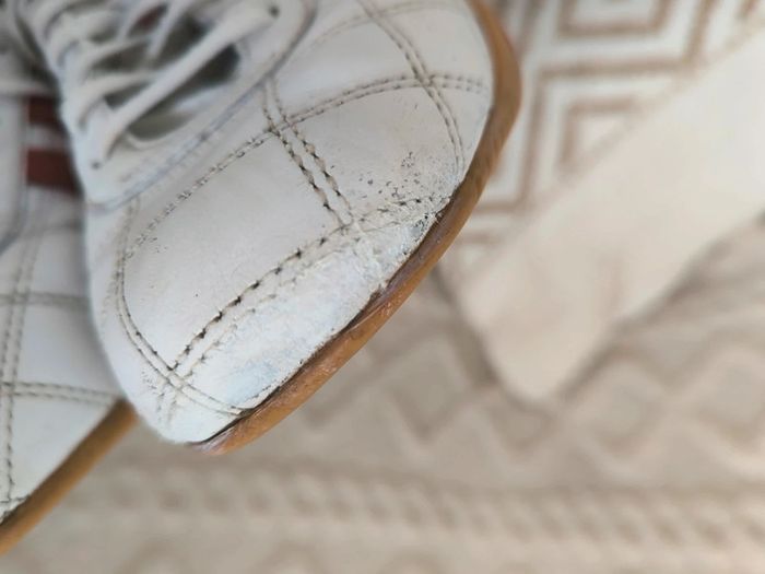 Basket Rare vintage adidas tuscany Goodyear - photo numéro 12