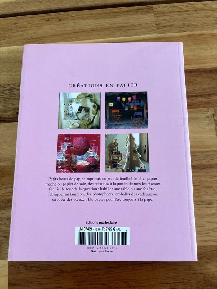 Livre créations en papier - photo numéro 2