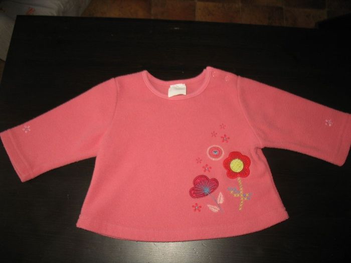 ENSEMBLE 2 PCS BÉBÉ FILLE : PANTALON "H&M + SWEAT SHIRT - 6 MOIS - n°05 - photo numéro 3