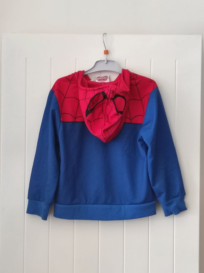 Veste zippée à capuche pour garçon 5 ans - photo numéro 3