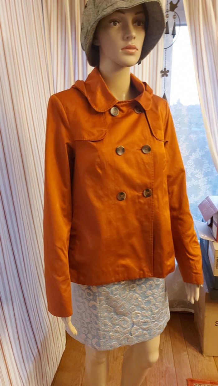 Veste trench court New look t 38 - photo numéro 2