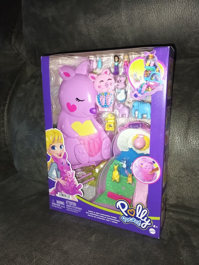 Coffret neuf Polly pocket sac kangourou neuf b - photo numéro 2