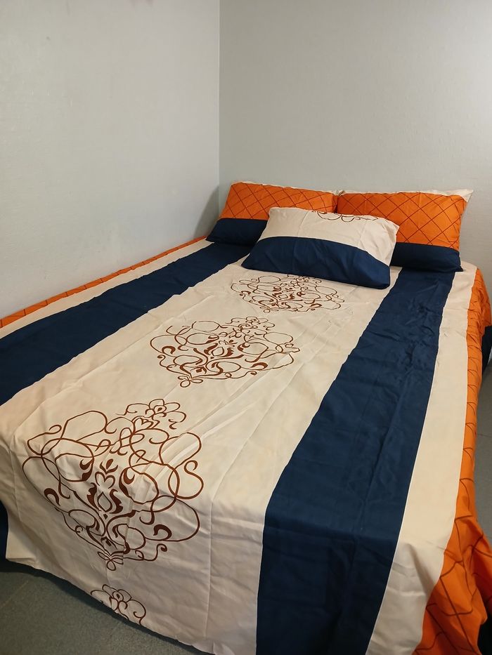 Drap de lit avec 4 taies d'oreiller - photo numéro 2