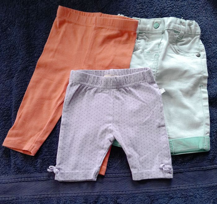 lot de 3 bas été