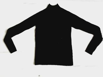 Vêtement fille tee-shirt manches longues noir moulant Zara 10 ans