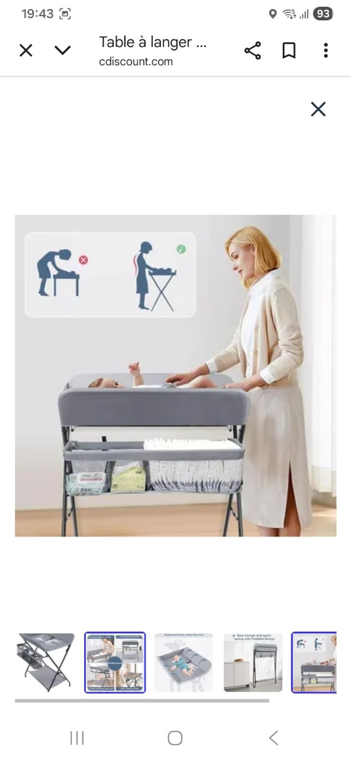 Table a langer pliable - photo numéro 2
