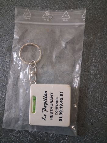 Porte clé publicitaire