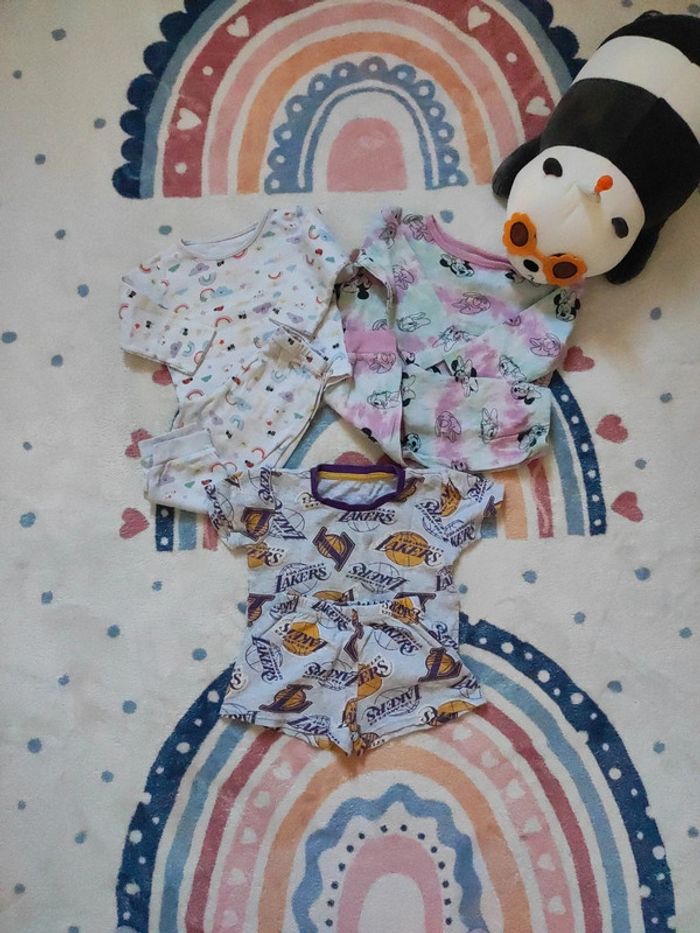 Lot 3 pyjamas légers
