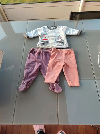 Lot pyjamas bébé mixte garçon fille 6 mois