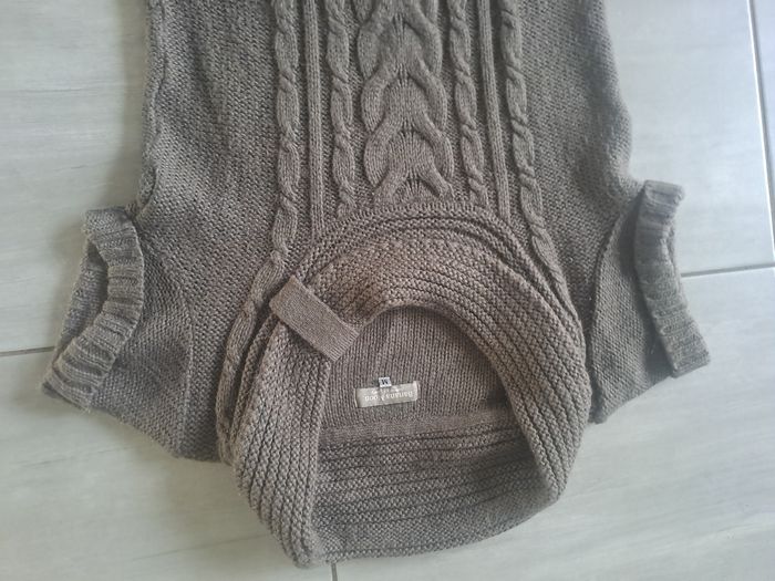 Pull long Marron Taupe Banana Moon Taille M - photo numéro 2