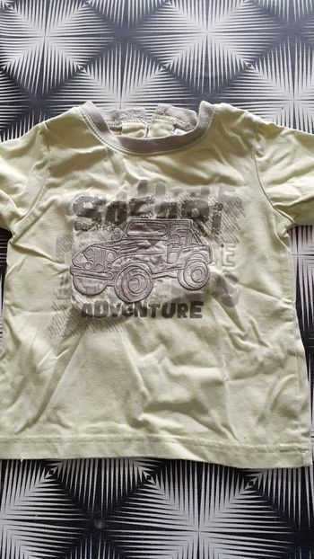 Tshirt vert clair 18M
