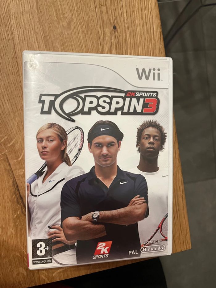 Jeu Wii TopSpin3