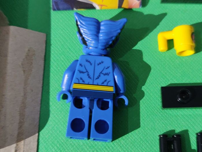 Minifig Lego Marvel - Beast - série 2 - Parfait État - avec boîte - Lego Original - photo numéro 5