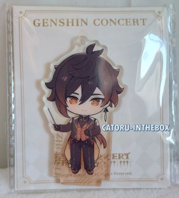 Acrylic Stand / Keychain MIHOYO Genshin Impact : Zhongli - Genshin Concert Chibi