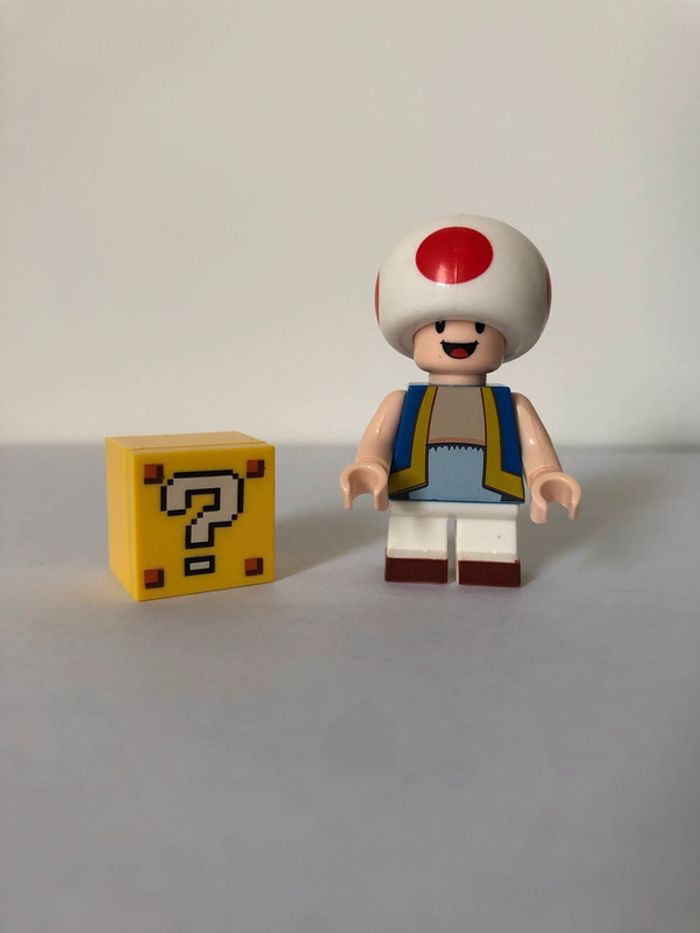 Figurine type lego Todd. Super Mario