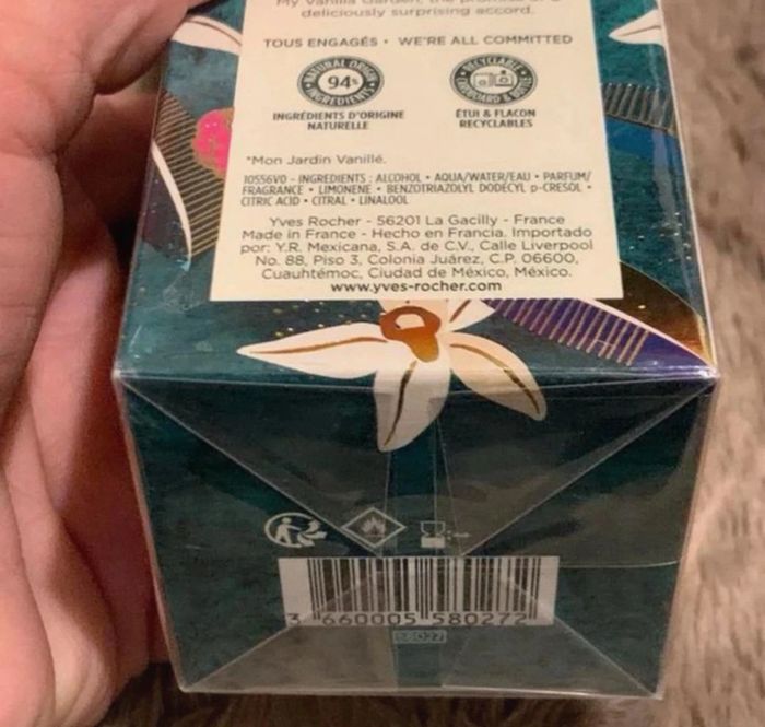 Eau parfum Yves rocher 100 ml neuf 🍭🍭 - photo numéro 2