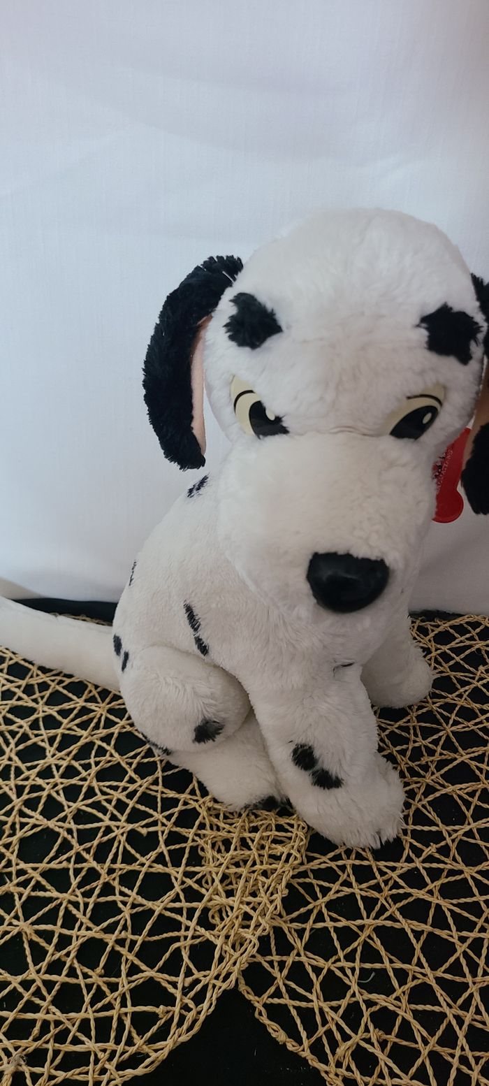 peluche les 101 dalmatiens disney vintage 94 doudou chien - photo numéro 5