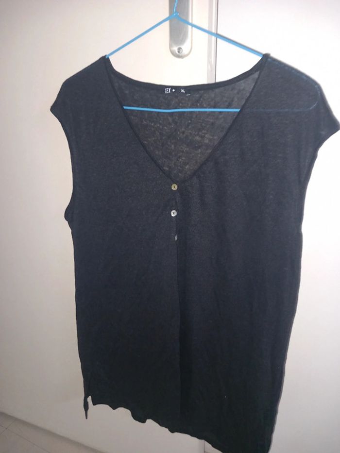 Débardeur noir Taille xl