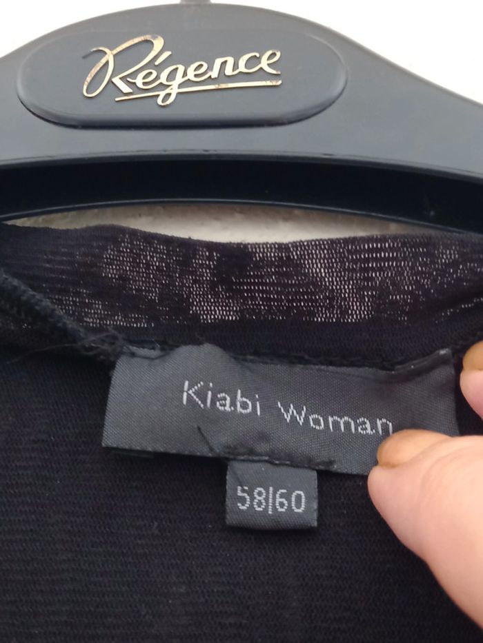 Tunique noir Taille : 58/60 Kiabi Woman - photo numéro 3