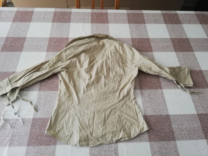 Chemisier écru Jennyfer taille 36 - photo numéro 3