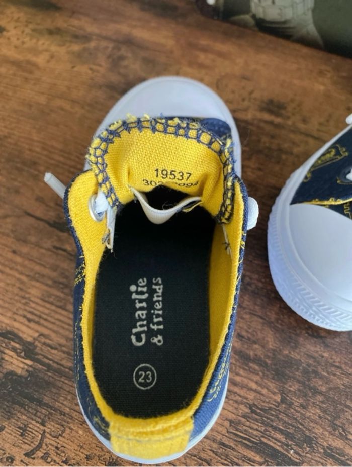 Baskets type « converse » Charlie & friends - photo numéro 3