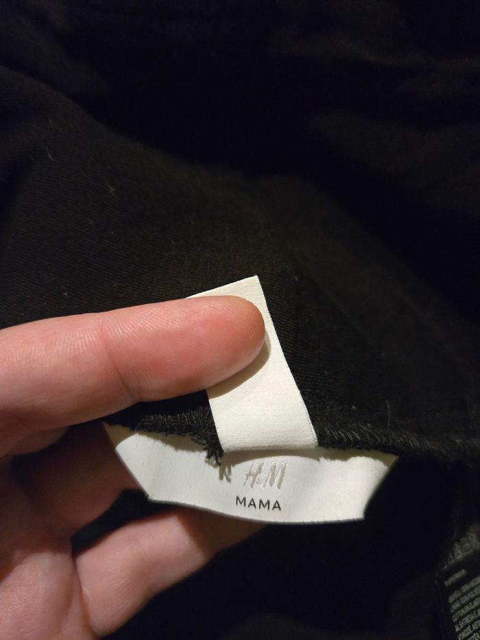 Legging de grossesse noir T.L 44-46 H&M Mama - photo numéro 4