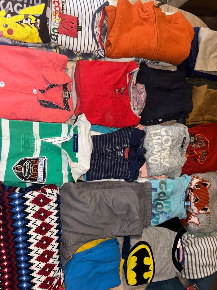 Gros lot de 60 vêtements garçon 👦 - photo numéro 5