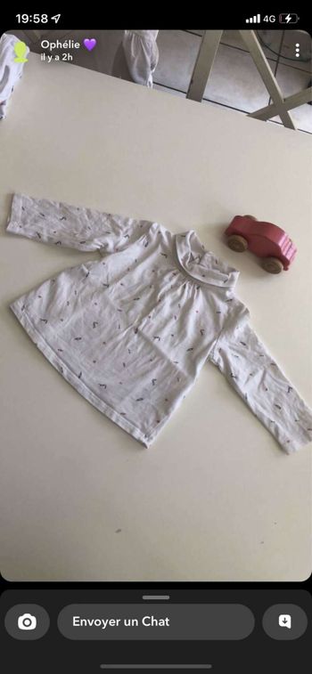 Tee-shirts manche longue 12 mois