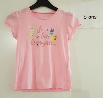 T-shirt mc creeks 5 ans