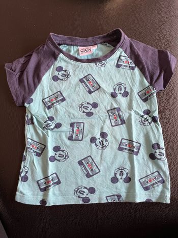 T shirt manches courtes 3 ans Disney