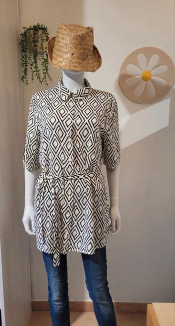 Chemise avec lien taille