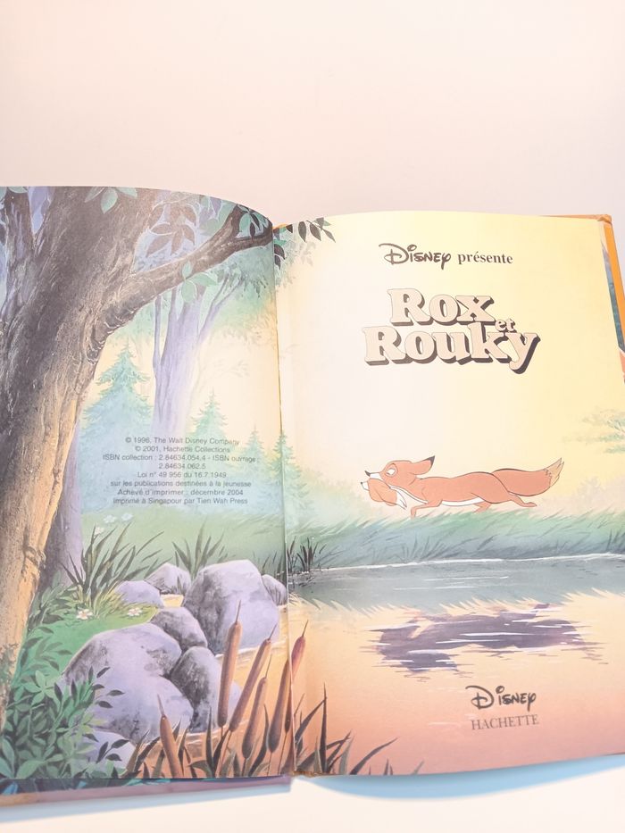 Livre Disney club du livre Rox et Rouky - photo numéro 4