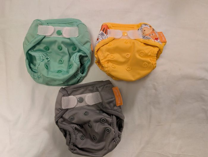 Lot de 3 couches lavables happyflute