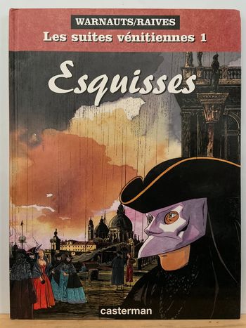 BD Les Suites Vénitiennes Esquisses