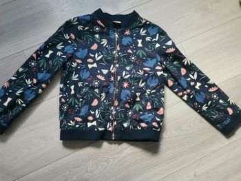 Veste zippée légère tao 8 ans fille
