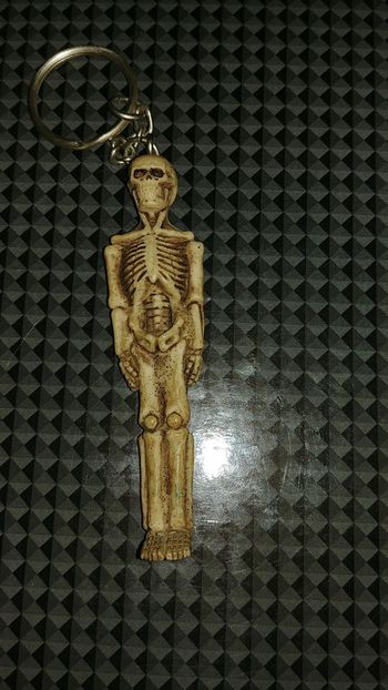 Porte clé Squelette Gothique