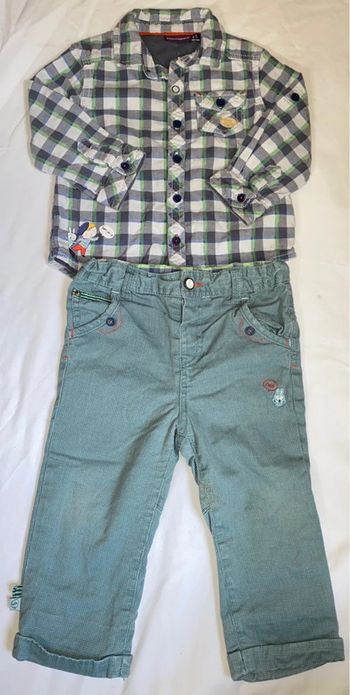 Ensemble sergent major 18 mois