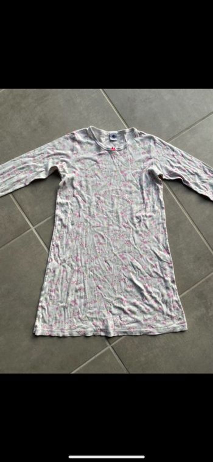 Chemise de nuit fleuri Petit Bateau 10 ans - photo numéro 2