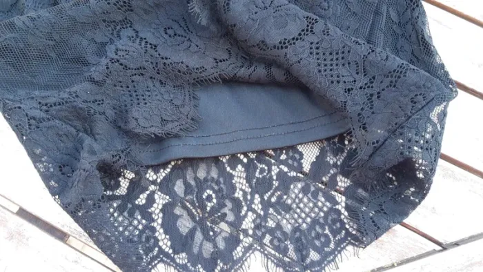 Jupe noire chic - taille XS - Mim - photo numéro 3