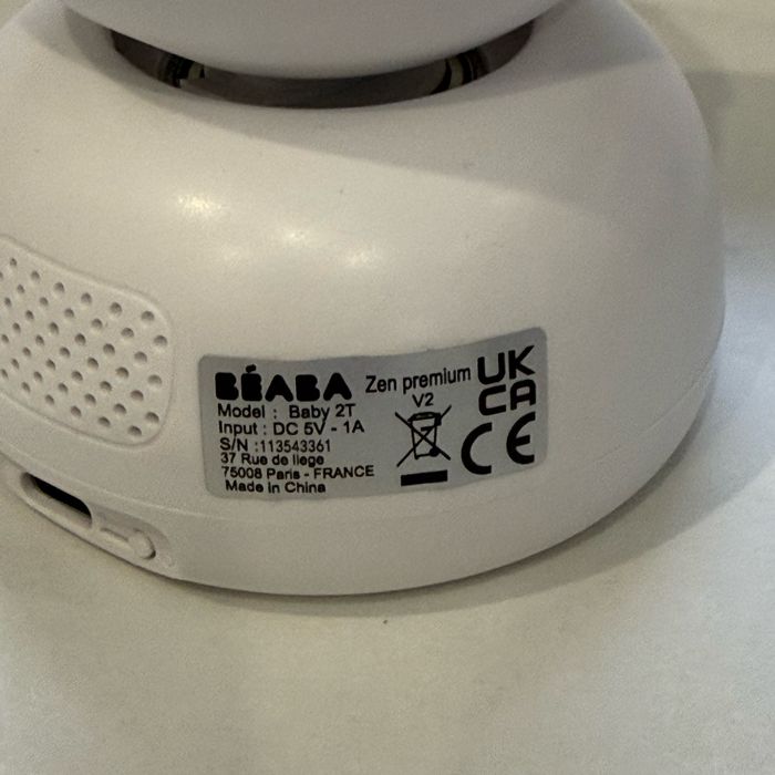 Caméra de babyphone Béaba Zen Premium. Comme neuve. Vendue seule. - photo numéro 2