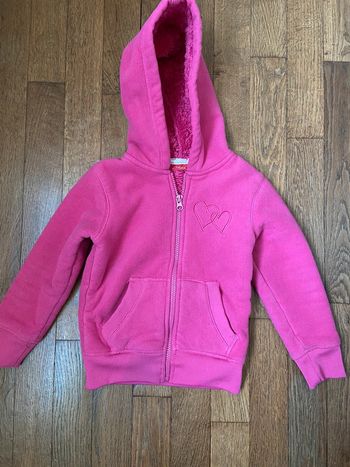Veste gilet polaire fourré 4 ans