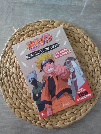 Bloc de jeux Naruto – Stickers Le rêve de Naruto  – À partir de 7 ans