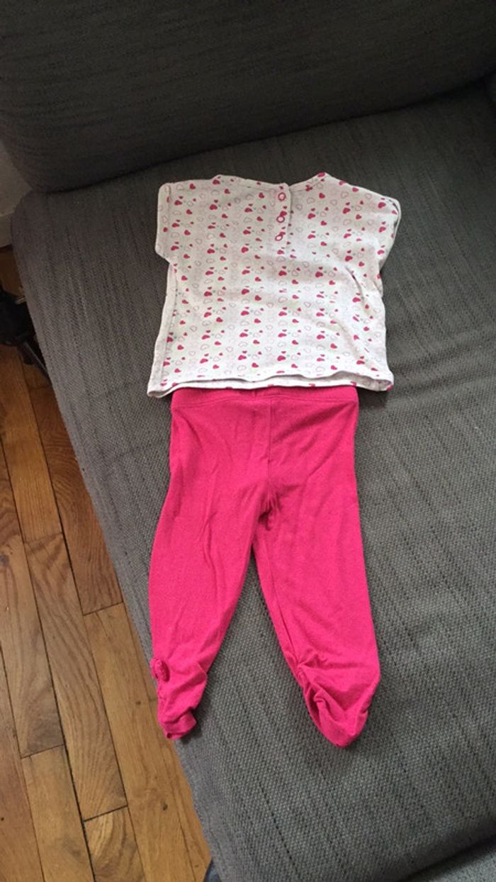 Ensemble bébé fille en taille 9 mois - photo numéro 2